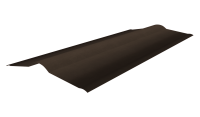 Конёк для Черепицы Ондулин КОРИЧНЕВЫЙ / Ridge for Onduline Tile BROWN, шт