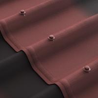 Черепица Ондулин красная  3.3 (Onduline)