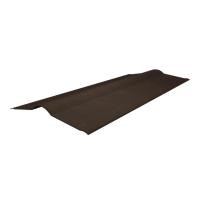 Конек элемент коричневый