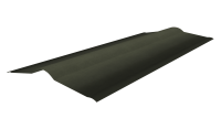 Конёк для Черепицы Ондулин ЗЕЛЁНЫЙ / Ridge for Onduline Tile GREEN, шт