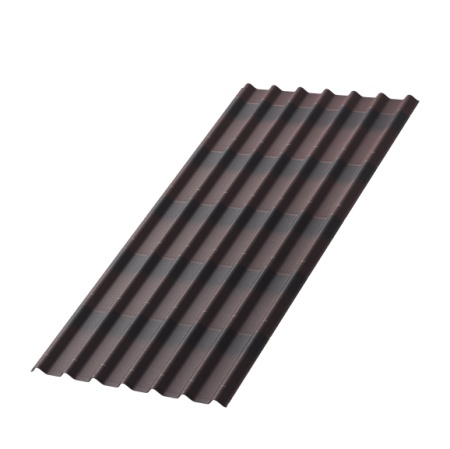 Черепица Ондулин коричневая 3.3, п/150 (Onduline)