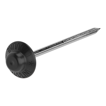 Гвозди Ондулин 75 мм Черные / Nails Onduline 75 mm Black уп./100 шт